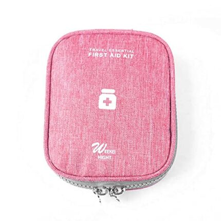 1 Piece Mini Medicine Storage Bag (Dark Red)