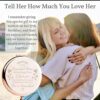 Compact Mirror for Her Inspirational Gifts for Women Friends Engraved Makeup Mirror for Her (Rose Gold)