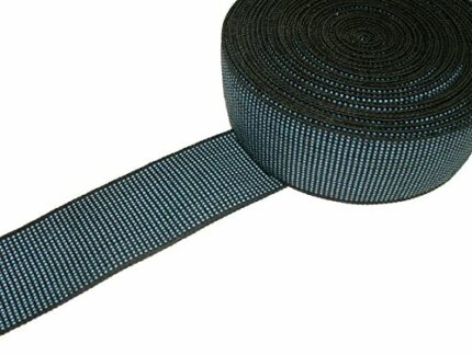 Pandoras Upholstery 10 m Elastic Webbing Chair Seat Settee Supplies, Blue