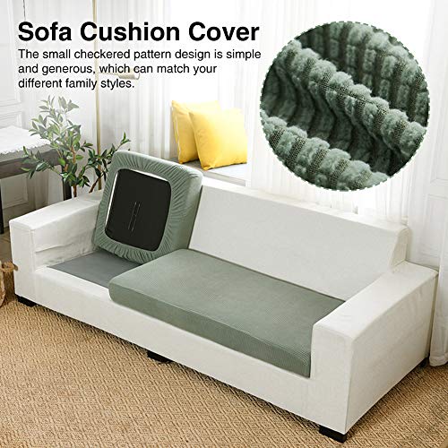 MOVKZACV Sofa Cushion Covers Replacement,High Stretch Sofa Cushion Cover,Sofa Seat Slipcovers Couch Cushion Cover Furniture Protectors Sofa slipc