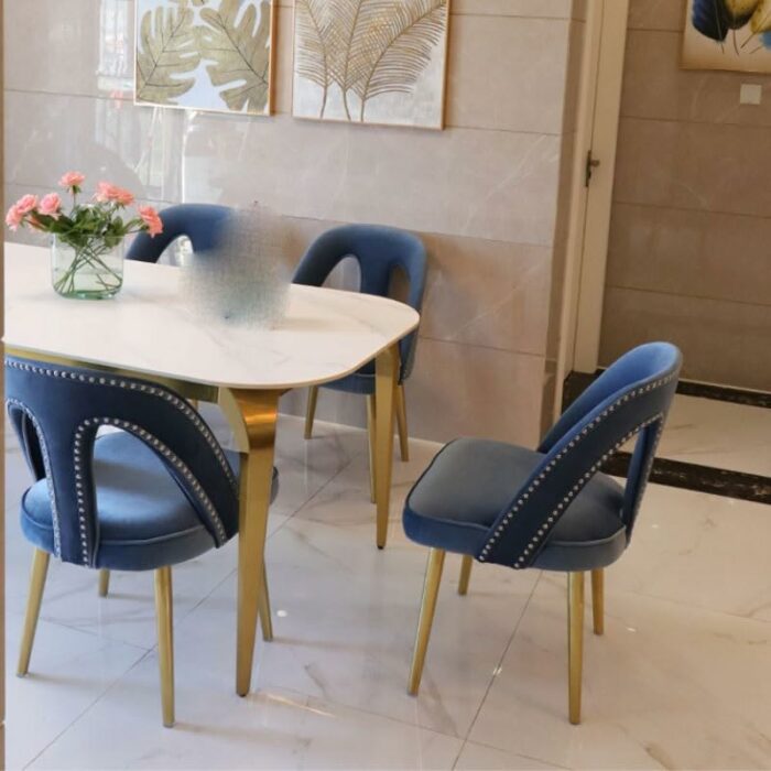 WALNUT Kitchen Dining Chair Hotel Home Living Room Chairs Office Design Makeup Interior Decoration