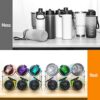 Water Bottle Organizer,Water Bottle Holder for Cabinet,Stackable Cup Organizer Plastic Fridge Wine Racks for Kitchen Countertop Freezer Pantry Or