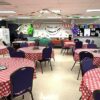 ZeriTlolen Round table cloth, Tbalecloth (Red and White, 3-Pcs)