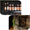 Stylish Simplicity Industrial Retro Stylish Simplicity Wine Glass Holder Metal Wrought Iron Ceiling Goblet Bracket Storage Decoration Glass Bottl