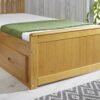3'0 Single Mission Storage Bed in Honey with 3 Drawer Storage