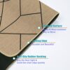 Anidaroel Office Chair Mat for Hardwood Floor, 36"x48" Desk Chair Mat for Home Office, Under Desk Office Rug, Office Gaming Rolling Chair Mat, Mu