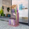 AANAN Umbrella Stands,Hollow-Out Umbrella Stand for Apartment/Hall Entryway/Front Door, Freestanding Metal Umbrellas Rack Support, Walking Sticks