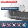 WRAPPYBAG – Protective Plastic Mattress Case — Baby Size — Waterproof, Anti-Tear Storage Bag — For House Moves, Storage and Transport (28" x 55")