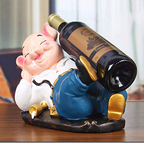 CZDYUF Wine Rack - Decoration Creative Wine Cabinet Decorations Wine Shelf Crafts (23 * 20 * 30 Cm)