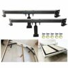 Floating Bed Frame Replacement Parts Heavy Duty Adjustable Height Support for Wooden Slat Bed Center Leg 2 Pcs