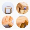 Bath Stools,Shower Stool Bathroom Waterproof Non-Slip Safety Stable Comfort Bath Chair Change Shoes Stool Elderly/Handicapped/Pregnant Solid Bath