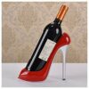 ZYZMH Resin Decoration High Heels Shoe Wine Rack Home Furnishing Ornaments Creative Bottle Holder Gift