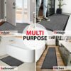 ZENQA Door Mat Indoor Outdoor Washable Heavy Duty | Non Slip Doormats Large Rubber Door Mat & Runner | Dirt Trapper Barrier Mat Home, Kitchen & O