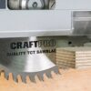Trend CraftPro Triple Pack of Medium/Fine Finish TCT Saw Blades for DC390, DWE007, DCS391, DC391N Circular Saws, 165mm x 20mm Bore, 24 & 40 Teeth