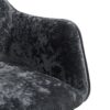 Warmiehomy Velvet Office Chair -Armchair Swivel Chair Office Desk Computer Chair Height Adjustable Chair For Office Home Living Room Bedroom (Dar