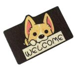 Welcome Mat, Durable Indoor Door Mat, Stylish Cartoon Design, Non-Slip, Soft and Elastic, Door Mats are Suitable for Outdoor Doors, Entrances, In