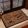 Agriism Door Mat Indoor Entrance Porch Welcome Funny Non Slip Rugs To Knock Aand Get The German Shepherds Involved Doormat Home Decor Home Decor