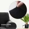 Deconovo Full Coverage Jacquard Sofa Covers Stretch Slipcovers Small Checks Polyester Anti-Slip Spandex Fabric Sofa Fabric Protector Couch Cover(
