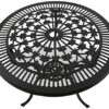 Centurion Supports TABREEZ Garden & Patio Black Cast Aluminium Bistro Table