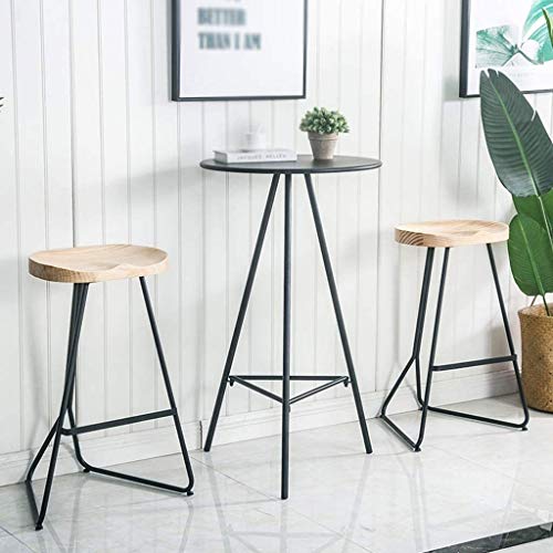DINGZZ Bar Stool chairs High Chair Wrought Iron Bar Chair Gold Stool Dining Chair Nordic Pub Accessories Leisure