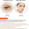20X Magnifying Mirror, 6 Inch, Two Sided Hand Mirror, 20X/1X Magnification, Folding Makeup Mirror with Handheld/Stand, Use for Makeup Application
