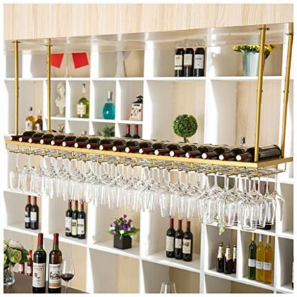 Stylish Simplicity Industrial Retro Wine Glass Stylish Simplicity Rack Simple High Glass Display Storage Storage Glass Holder Adjustable Height R