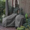 Classic Accessories 55-169-045101-00 Ravenna Patio Square Ottoman/Side Table Cover, Large