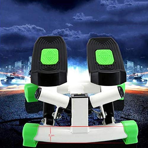 N/A Mini Stepper Mini Fitness Exercise Machine Pedal Stepper Step Trainer Equipment Bands Durable Safe Treadmill and Comfortable Foot Pedals 39 *