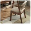 WALNUT Furniture Set Solid Wood Table And Chair Furniture Set Study Table Set 80 * 55 * 75Cm