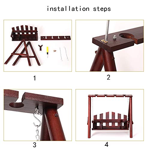 PIBM Stylish Simplicity Wine Shelf Solid Wood Wine Rack, Wine Cabinet Living Room Decoration