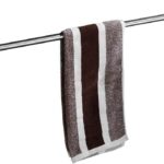 XHALERY Bathroom Tower Hanger Towel Rack Bathroom Towel Bar Single Pole Long Wall Bathroom Toilet Bathroom Punch Towel Bracket Towel Hanging Towe