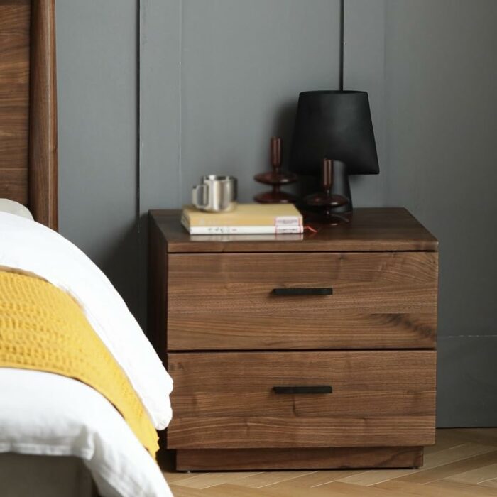 JYDQM With Slide Rail Push-pull Convenient Bedside Table Floor Storage Of All Bedside Cabinet Storage Drawers