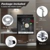 Zotti Portable Travel Bidet Sprayer | Shattaf Hand Held Shower | Connects to Any Shower Hose | Douche Kit 2 | Pet Washing | Chrome 3 Metre Hose