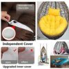 Gettop Egg Chair Cushion | Thicken Round Hanging Hammock Chair Cushion | Washable Chair Cushions Only | Outdoor Cushion Replacement for Hanging E