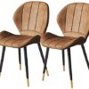 dining chair Kitchen Dining Room Furniture Chairs Living Room Chairs Set Of 2 Dining Chairs With Upholstered Seat and Cushioned Backrest Leisure