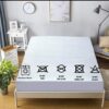 SHEZ Terry Towel Waterproof Mattress protector, Mattress Topper, 30CM Mattress protector, Fitted Sheet, Anti-Allergy, Anti-Bed bugs, Anti-Dust Mi