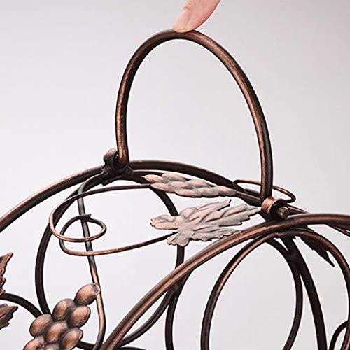CZDYUF Creative Wine Racks, Multi-bottle Wine Bottle Racks, Iron Ornaments for Wine Racks