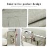 Joywell Anti-Slip Armrest Covers with 8 Pockets for Sofa Couch, Armchair Caddy & Organiser for Remote Control, Phone, iPad, Super Durable Recline
