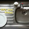 Adaptor for Sinks with Separate TAPS, for Mixing hot and Cold Water in Kitchen & Bathroom. This Connector Helps Save Water (White)
