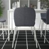 Ikea KARLPETTER chair, Gunnared medium grey/Sefast white
