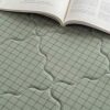 YLYAJY Foldable Tatami Mattress Adults Single Double Thick Warm Cotton-dyed Mattress with Straps Twin Queen King Size (Color : Gray, Size : 180x2