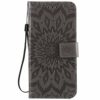 Thoankj Samsung Galaxy A54 5G Case, Shockproof PU Leather Flip Notebook Wallet Cover Embossed Sunflower with Magnetic Stand Folio Soft TPU Bumper