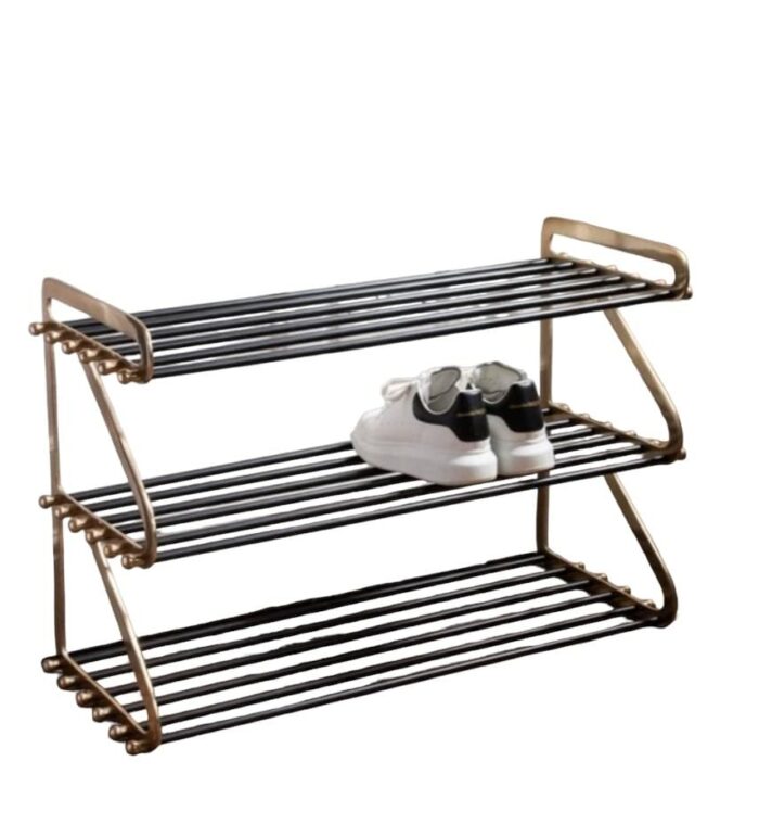 ACL Shoe Rack for Shoe Storage – 3 Tier Storage Unit Wardrobe Organizer – 84 x 34 x 53 cm Durable and Elegant Shoe Organiser for Entryway, Hallwa