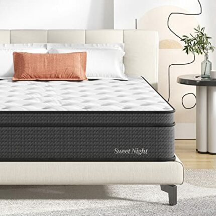 Single Mattress 3FT，Sweetnight 10 Inch Memory Foam Spring Mattress, Gel Memory Foam Hybrid Mattress，Breathable Skin-friendly Durable Medium Firm