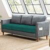 NiCoLa Chair Sofa Slipcover, Sofa Cushion Cover, Super Stretch Sofa Covers for Living Room Furniture Protector (1 Seater, Teal)