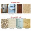 BOPai 24 inch Single Vacuum Suction Cup Towel Bar Towel Rail for Bathroom Accessory Clothes washcloths No Drill Wall Mount Shelf Rack Polished Ch