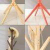 YLYAJY High-Grade Wooden Tree Coat Rack Stand, Sizes Free Standing Coat Rack, Hallway/Entryway Coat Hanger Stand for Clothes, Suits, Accessories(