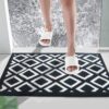 TOMEX Door Mat Indoor Outdoor Doormat, 2023 Upgraded Non-Slip Floor Mat, Welcome Mat for Home, Garden, Garage（24” x 36” /60 x 90cm, Pike Style）