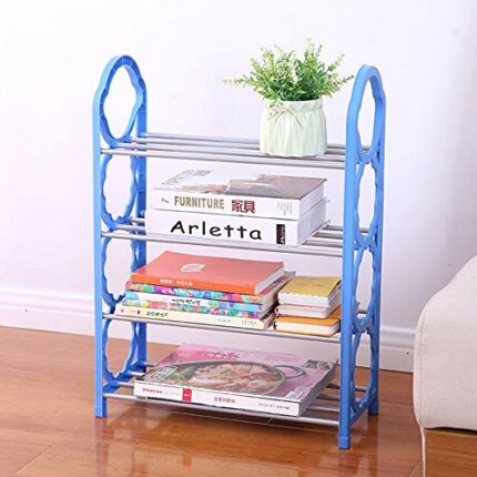 N/A Furniture Shoe Cabinet Shoes Racks Storage Large Capacity Home Furniture Simple 4 layers (Color : 3-pack)
