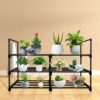 ALLFYL Large Shoe Rack, Shoe Storage Rack Metal Shoe Slot Organiser,12-16 Pairs Shoes Thickened Shoe Organiser For Hallway,Living Room,Bedroom Qu